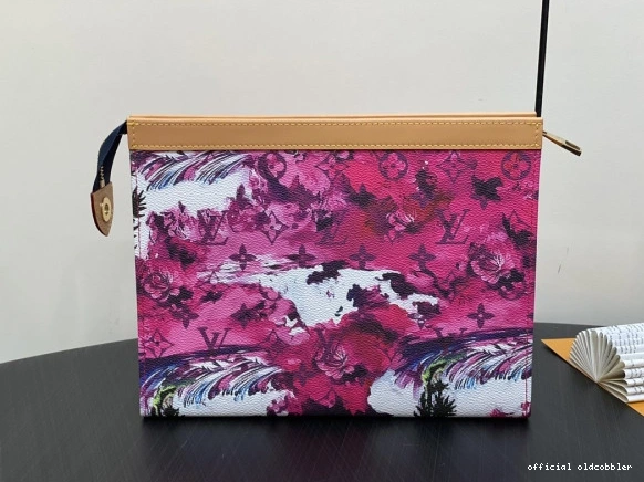 Official oldcobbler LOUIS VOYAGE-27*21*6CM POCHETTE VUITTON 0713